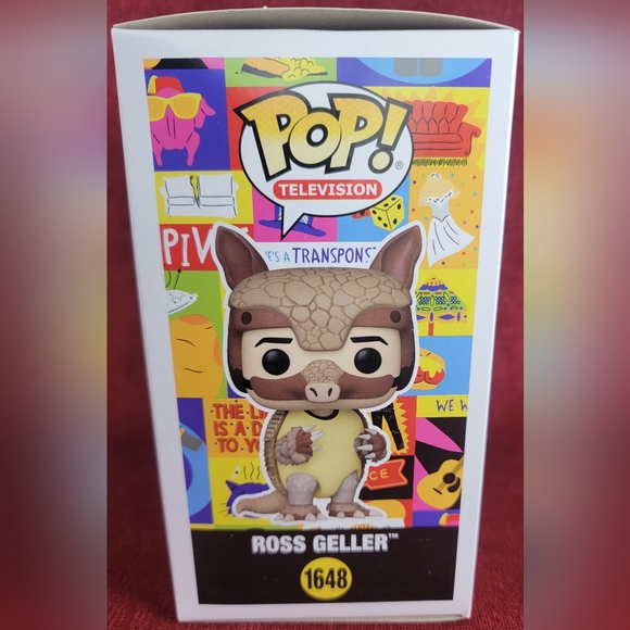 Ross geller funko # 1648 (nib) With pop protector - Picture 6 of 7